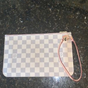 🛑SOLD Louis Vuitton Azur Damier Pouch